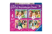Puslespill - Ravensburger Puzzles Disney Princess 4in1 Gulv - 31566