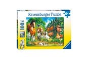 Puslespill - Ravensburger Puzzle Animal Meeting 100st. XXL Gulv - 106899