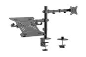 Skjermholder - Gembird Monitor Arm & Notebook Tray - 1 x monitor 17"-32" & 1 x notebook 15.6" - MA-DA-03