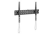 Veggmontering, AV-braketter & AV-møbler - Gembird WM-70F-01 - mounting kit - fixed - for flat panel - 40 kg - fine texture black - Max 40 kg - recommended for 70" - WM-70F-01