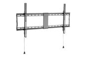 Veggmontering, AV-braketter & AV-møbler - Gembird WM-90F-01 - mounting kit - fixed - for flat panel - 70kg - fine texture black - Max 70 kg - recommended for 90 " - WM-90F-01