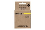 Printertilbehør blekk/toner - Actis KB-1100Y - yellow - ink cartridge (alternative for: Brother LC1100Y Brother LC980Y) - KB-1100Y