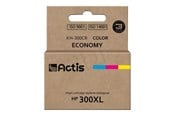 Printertilbehør blekk/toner - Actis standard KH-300CR - colour (cyan magenta yellow) - refurbished - ink cartridge (alternative for: HP 300XL HP CC644EE) - KH-300CR