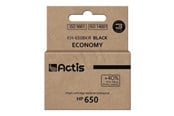 Printertilbehør blekk/toner - Actis standard KH-650BKR - black - remanufactured - ink cartridge (alternative for: HP 650 HP CZ101AE) - KH-650BKR