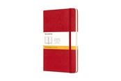 Blokker & Notisbøker - Moleskine Classic Hard Linjerad Large Rød - 360063