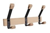 Beslag & Hengsler  - Home>it Coat Rack With 3 Hooks - 12716