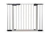 Babyutstyr - BabyDan Premier Sikkerhetsgrind med 4 forlengere, sølv, 99-106,3 cm - 501248