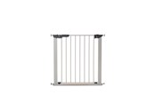 Babyutstyr - BabyDan Premier Sikkerhetsgrind med 2 forlengere, sølv, 86-93,3 cm - 500934