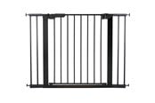 Babyutstyr - BabyDan Premier Sikkerhetsgrind med 4 forlengere, sort, 99-106,3 cm - 60116-2694-01