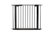 Babyutstyr - BabyDan Premier Sikkerhetsgrind med 2 forlengere, sort, 86-93,3 cm - 500908
