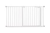 Babyutstyr - BabyDan Premier sikkerhetsgrind ekstra bred, hvit, 132,5-138,7 cm - 60114-2499-01