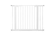 Babyutstyr - BabyDan Premier sikkerhetsgrind med 3 forlengere, hvit, 92,5-99,8 cm - 60114-2493-01