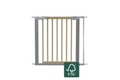 Babyutstyr - BabyDan Avantgarde sikkerhetsgrind med 1 forlenger, sølv, 77,5-84,4 cm - 501063