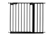 Babyutstyr - BabyDan Danamic Sikkerhetsgrind, sort, 80-86 cm, 80-86 cm - 501266