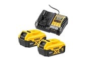 Batterier & Ladere - Dewalt CHARGER DCB1104 12/18V +2X5AH(18V) - DCB1104P2-QW