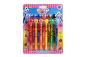 Kreative leker - Canenco Fruity Squad PomPom Gel Pens with Fragrance 12pcs - FS60384