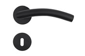 Beslag & Hengsler  - Home>it Door Handle With B-handle 19 mm matte black - 13338