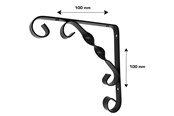 Verktøy - Home>it Deco Shelf Hook 100x100 mm - 16580