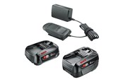 Batterier & Ladere - Bosch Starter Set 18V battery charger - 2Ah 4Ah - with battery - 2 - Li-Ion - 1600A027U9