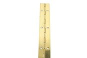 Beslag & Hengsler  - Home>it Piano Hinge 600 x 31 mm Brass - 20722