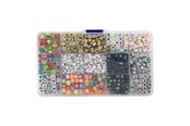 Kreative leker - Grafix Letter Beads in Storage Box 15 Designs - 240020