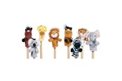 Dukker, Bamser & Utstyr - Goki Finger Puppet Wild Animals set of 8 - 15125