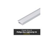 Smarthus - Light Solutions Aluminiumsprofil - Model G til Philips Hue og WiZ - Alu - 5714255008135
