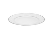 Servering & Servise - Pillivuyt Plate flat Vienne Plissé 22 cm White/Platinum - 18403