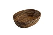 Kjøkkentilbehør - Pillivuyt Bread basket oval 24.5 x 18 cm Light/Dark brown Nito wicker - 21390