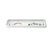 Kjøkkentilbehør - Pillivuyt Dish rectangular Winter 36 x 12 cm White Ovenproof porcelain - 28349