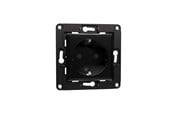 Smarthus - Shelly  Accessories - Wall Socket EU - Black - ALL-SHELLY-WS-EU-B