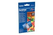 Papir, Fotopapir & Etiketter - Brother BP - photo paper - glossy - 20 sheet(s) - 100 x 150 mm - BP71GP20