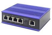 Switch/splitter - DIGITUS 4-port Fast Ethernet PoE - DN-650107