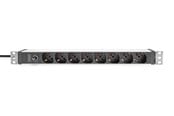 Strømkabel (ekstern) - DIGITUS 8-Port - 1U - Aluminum PDU (Italian Outlets) - DN-95410-IT