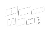 Rackskap - APC HyperPod Frame 4ft Aisle End Panel - FS-FM-4005-B