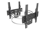 Veggmontering, AV-braketter & AV-møbler - Multibrackets M Pro Series - mounting kit - dual side - for 2 flat panels - black - Max 35 kg - recommended for 65" - 7350105213076