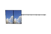 Veggmontering, AV-braketter & AV-møbler - HI-ND Videorow - mounting kit - for 4x1 video wall - Max 60 kg - recommended for 49" - VR4900-5401