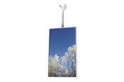 Veggmontering, AV-braketter & AV-møbler - HI-ND Ceiling Casing 49" mounting component - for digital signage LCD panel - white RAL 9003 - Max - recommended for 49" - CC4912-5001-01