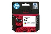 Printertilbehør blekk/toner - HP 47 / 6ZD61AE - Cyan Magenta Yellow Ink - 6ZD61AE#BHL
