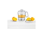 Saftpresse - SEVERIN CP 3535 - citrus press - brushed stainless steel/white - CP3535