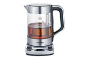 Andre kjøkkenapparater - SEVERIN Professional WK 3422 - tea maker/kettle - glass/brushed stainless steel/black - WK3422