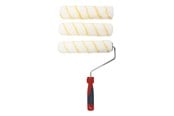 Maleutstyr - Work>it Paint Roller Set with 2 Extra Rollers 25 cm - 38388