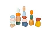 Lek & Lær - Small Foot Wooden Balance Blocks Safari 18 pcs. - 12226