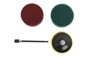 Bormaskin & Bits - Work>it Power Scrubs Cleaning Pads for Drills - 63841