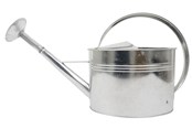 Hagevanning - Home>it Watering Can with Rose Head 5 litres Galvanised - 91504