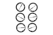 Dekorasjon - Home>it Nicetrap Locking Rings 6 pcs. - 91627