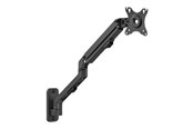 Skjermholder - Gembird MA-WA1-02 mounting kit - adjustable arm - for flat panel - up to 7 kg - fine texture black - MA-WA1-02