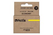 Printertilbehør blekk/toner - Actis standard KH-655YR - yellow - compatible - refurbished - ink cartridge - KH-655YR