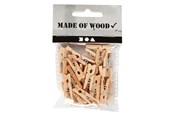 Kreative leker - Creativ Company Mini Clothespins 30pcs. - 564511
