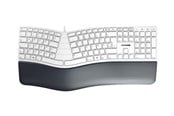 Tastatur - Cherry KC 4500 ERGO - Tastatur - Tysk - Grå - JK-4500DE-0